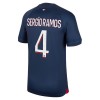 Maillot de Supporter Paris Saint-Germain 2023-24 Sergio Ramos 4 Domicile Pour Homme